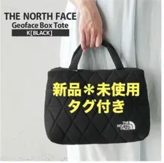 新品 ノースフェイス NM32355 ジオフェイスボックストート K/ブラック