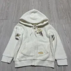最終価格！gelate piqueパーカー110-120 ホワイト