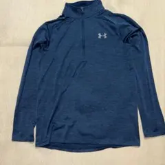 Under Armour ハーフジップ 長袖 トップス ネイビー野球のサムネイル