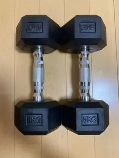 5kg 六角形ダンベル 2個セット