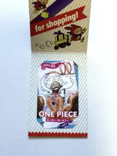 ワンピース　ジャンプショップ ミニブロマイド ルフィ　ニカ