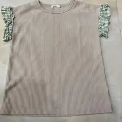 pairmanon ワッフル フリル袖 Tシャツ 140のサムネイル