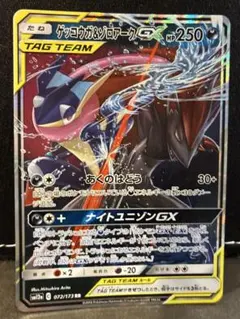 ゲッコウガ＆ゾロアークGX RR SM12a TAG TEAM GXタッグオー…