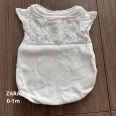 ZARA ベビーロンパース　0-1monthのサムネイル