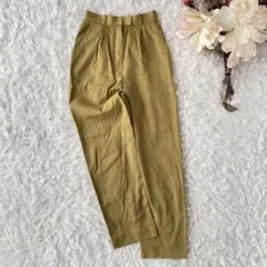 Ava Stoneテーパードパンツ　スラックス（M）裏地キュプラ　コットン