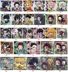 鬼滅の刃ディフォルメシールウエハース 其之二　其之三　其之四　コンプセット