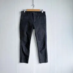 美品　バナナリパブリック　レディースデニムパンツ　クロップド丈　ネイビー　Mのサムネイル