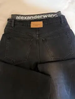 最終値下げalexanderwang (デニムパンツ)ブラック 　サイズ29