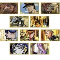ジョジョワールドQuizzes 場面写真ステッカーVol.2 コンプリートセット