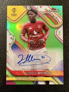 99枚限定 topps コビー・メイヌー　直筆サイン　マンチェスターU