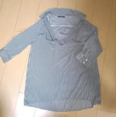 INGNI ストライプ 五分袖 シャツ