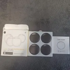 エアタグ スマートタグ 追跡タグ Android専用 電池交換可能