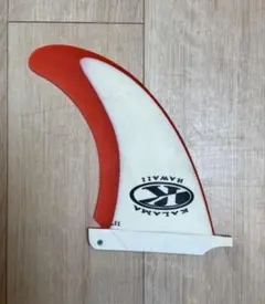 Kalama サーフボードフィン 赤白