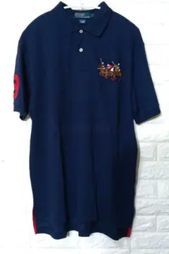希少　90s polo ralph lauren ポロシャツトリプルポニー 90s POLOラルフローレン ヴィンテージ半袖ポロシャツ トリプルポニー