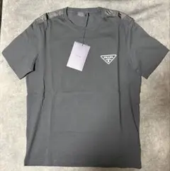 PRADAグレー デニム ジップアップ Tシャツ サイズ38a - メルカリ