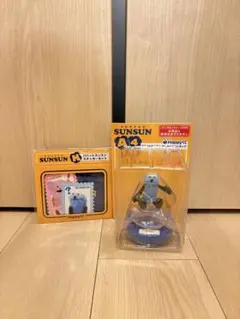 パペットスンスン 一番くじ A賞 4おしゃべりフィギュア H賞　ステッカーセット