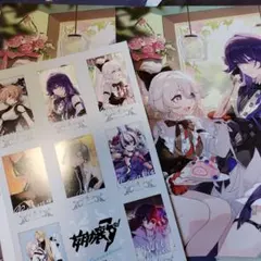 崩壊3rd　アニメディア2026年4月号　フォトカード　ポスター