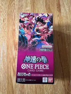 ONE PIECEカード 神速の拳 OP-11 開封済1BOX 24パック入り - メルカリ