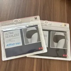 【新品】エアリズムシームレスショーツパンツ　ユニクロ　Mサイズ　2枚のサムネイル