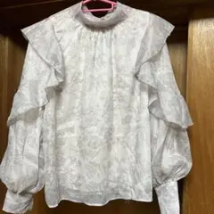 INGNI フリルリボン付き ブラウス