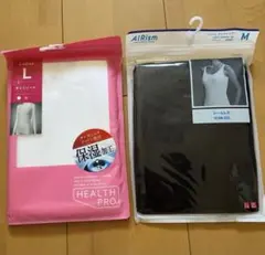 新品未使用　UNIQLO エアリズムタンクトップと　コットン肌着の2枚セット