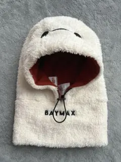 ベイマックス 帽子 フード ネックウォーマー 52cm キッズ ディズニー 防寒