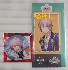 うたプリ ナギ 缶バッジ 15th CD 箔押し