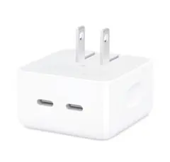 60WUSB-C充電ケーブルデュアルUSB-Cポート搭載35Wコンパクト電源