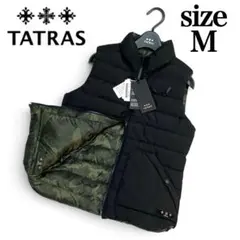 【極美品】 TATRAS タトラス 迷彩 リバーシブル ダウン ベスト M 2026年最新】タトラス ダウンベスト カモフラの人気アイテム - メルカリ