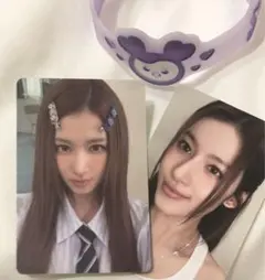 TWICE THIS IS FOR サナ ポラロイド限定トレカ＆ラバーバンド