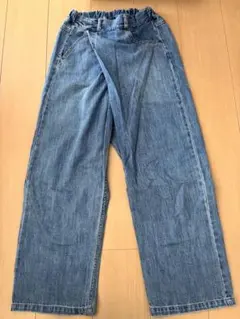 マーキーズ ストレートデニム ゴムウエスト