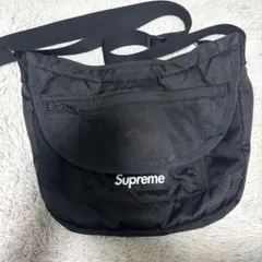 24H以内発送 完売品 美品 22ss Small Messenger Bag Supreme◇22SS/Small Messenger Bag/ショルダーバッグ/ナイロン/BLK