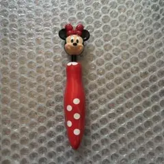 ミニーマウス 水玉模様 ボールペン　ディズニー　レトロ