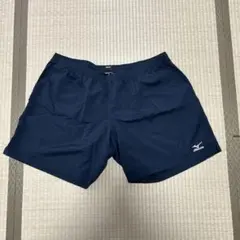 新品Mizuno ネイビー ハーフパンツ