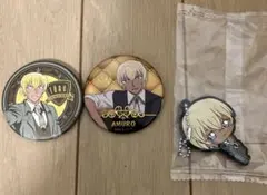 安室透 場面写 缶バッジ 未開封美品 コナンプラザ 安室透 劇場版22弾場面写缶バッジ レア ゼロの執行人 名