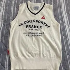 le coq sportif ゴルフベスト ホワイト