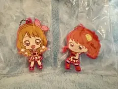 アイカツ！×プリパラ カプセルラバーマスコット　あかり、珠璃