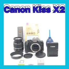 Canon Kiss X2 手振れ補正 初心者セット SD付 6284回 - メルカリ