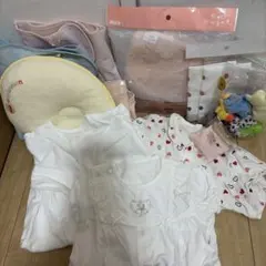ベビーお迎えセット　ベビー服　フリー妊婦帯