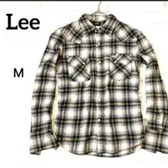 Lee ヴィンテージ風 ウエスタンチェックシャツ Ｍサイズ相当 長袖 フランネル
