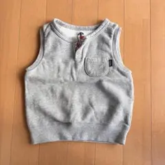 【Daddy oh Daddy】ベスト　グレー　95cm ダディオダディ　春　秋