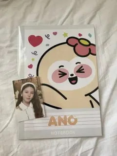 NiziUオンラインくじ ANOノート☆ステッカー付き