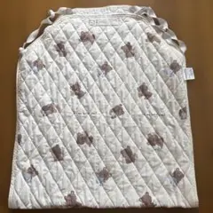 クマのイラスト コットカバー 60cm x 134cm
