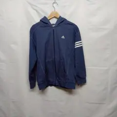 アディダス adidas パーカー 青 OT レディース スポーツ L2632のサムネイル