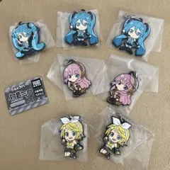 でふぉラバ！　初音ミクキーホルダー　7個セット　カプセルトイ　鏡音リン　巡音ルカ
