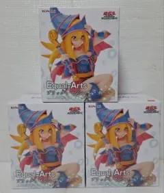 最終値下げ、遊戯王フィギュア3点。ブラックマジシャンガール