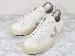 【良品】VEJA★Campo★23.0cm★レザースニーカー★ホワイトのサムネイル