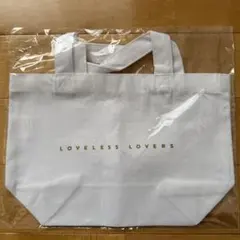 LOVELESS LOVERS トートバッグ ホワイト アイのない恋人たち