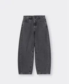 ℳ*読様 バレルレッグジーンズ　Lサイズ GU 新品未使用