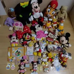 ディズニーぬいぐるみ大量まとめ売り激安価格　水玉ミニー　プーさん
